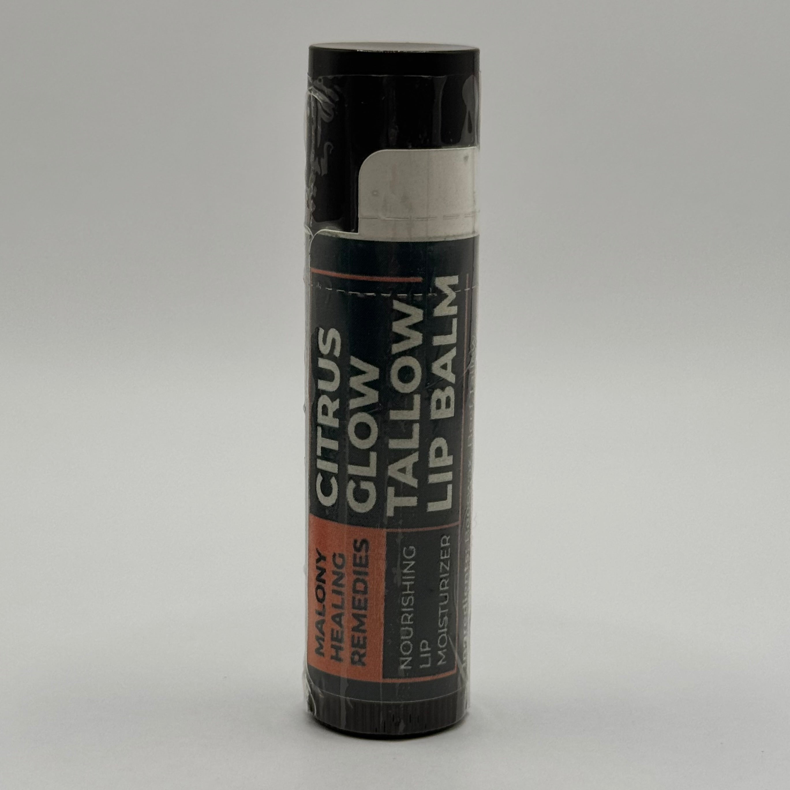 Beef Tallow Lip Balm – Citrus Glow & Peppermint Soothe – Organic Lip Care with Beeswax & Essential Oils