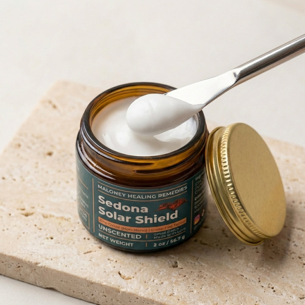 Tallow-Based Mineral Sun Balm Natural Outdoor Skin Support | Reef Safe